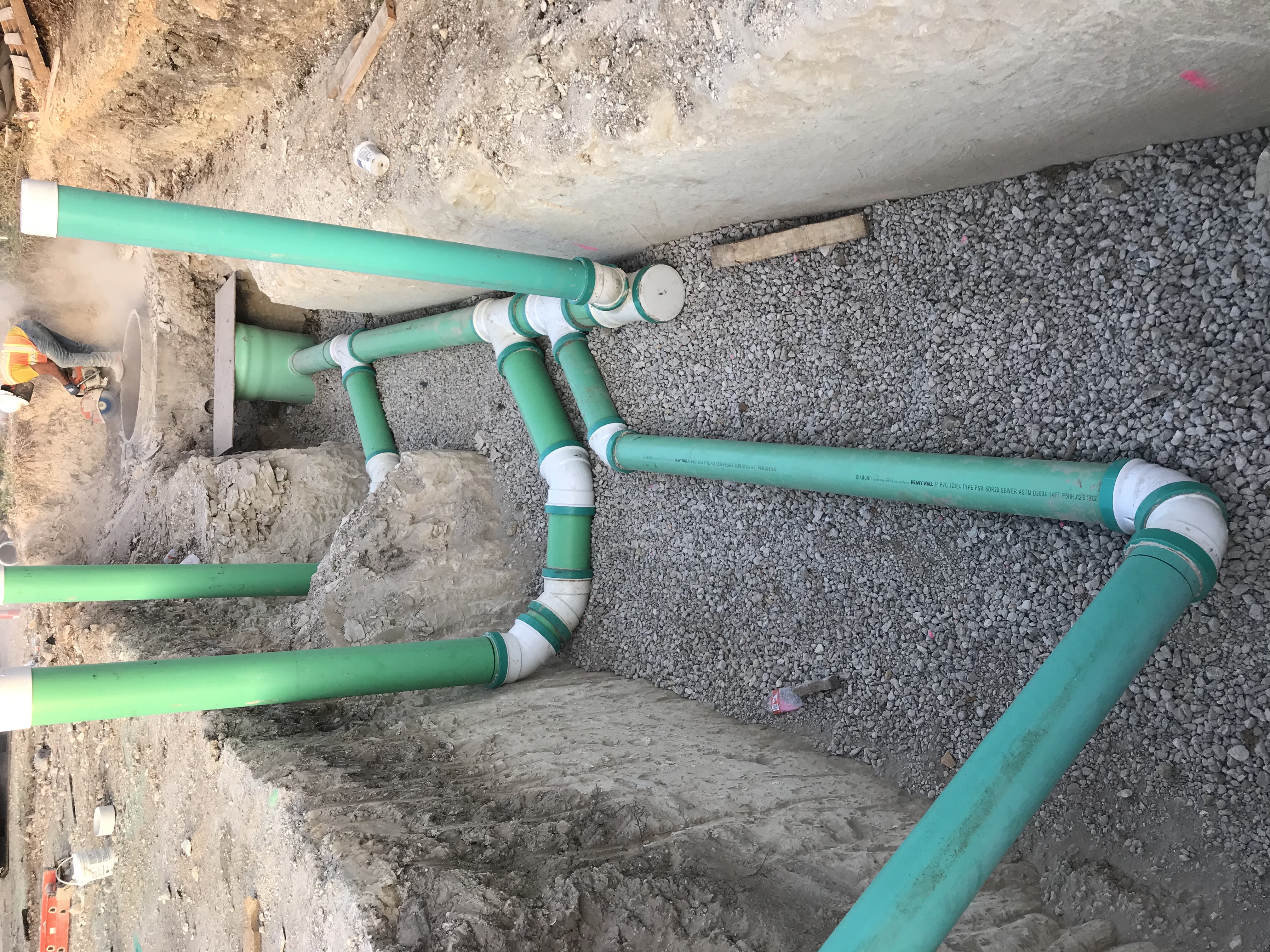 Fire line installation